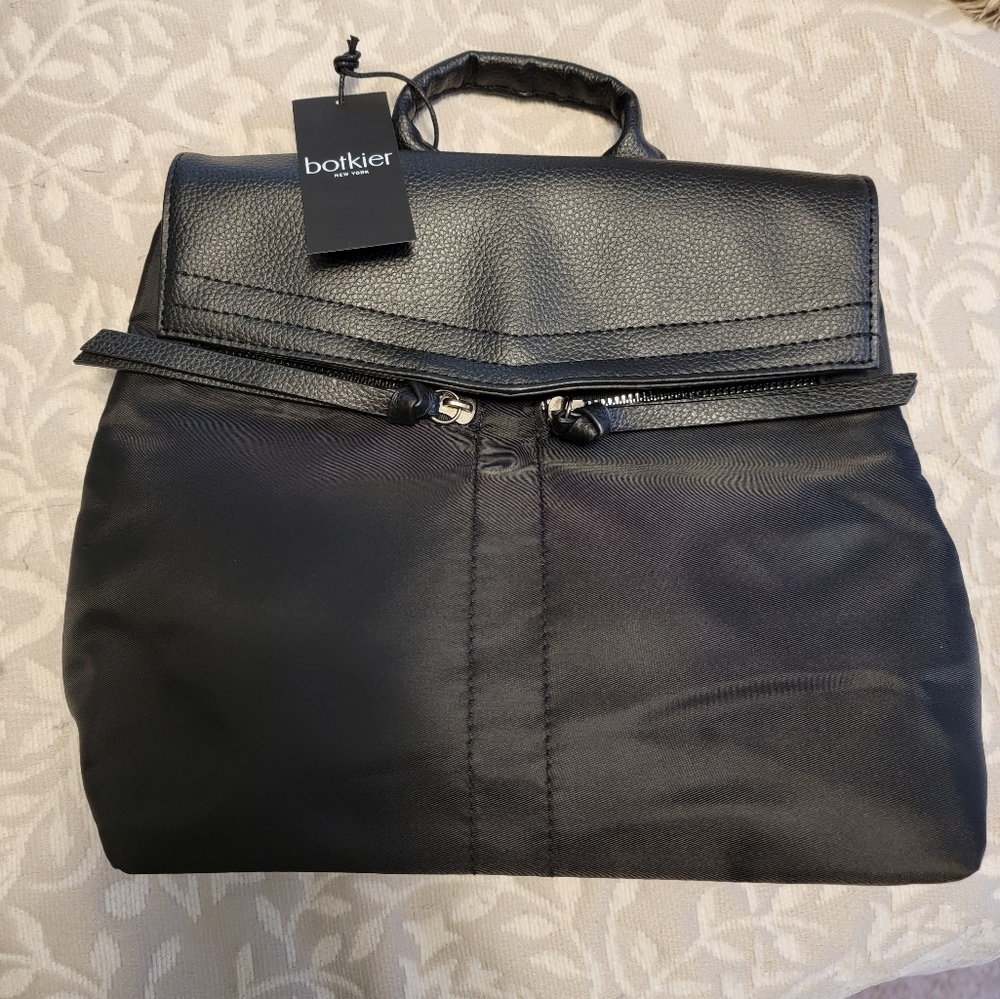 Botkier New York black backpack purse